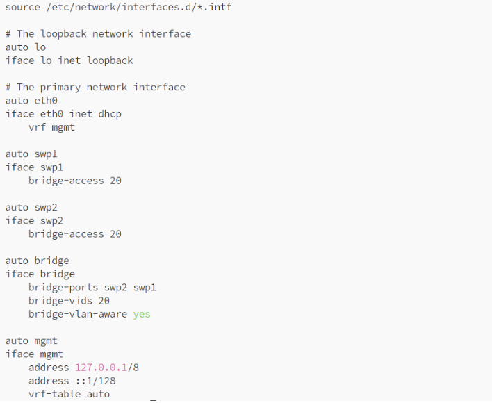 Switch 2 Config